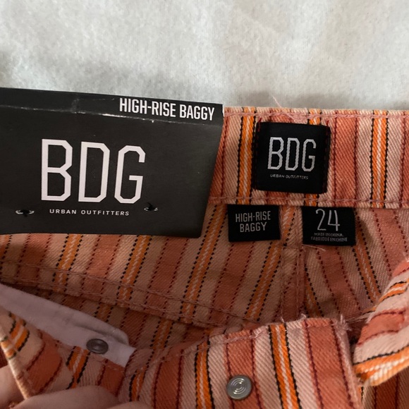 Urban Outfitters Super cool striped mom jeans pant W24 - Picture 3 of 4